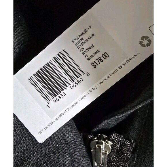 Outerknown STATION Long Sleeve Utility Jumpsuit in Pitch Black Size XS NWT - Picture 6 of 10